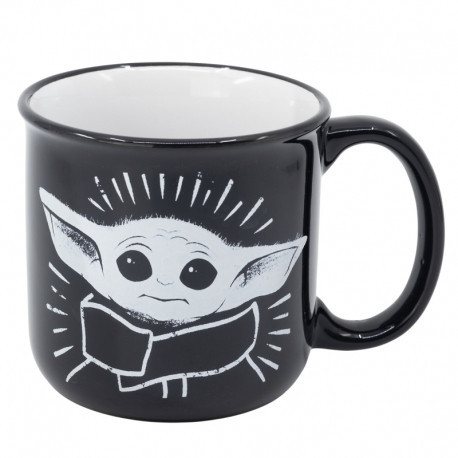 Kubek ceramiczny do śniadania 415 ML W PUDEŁKU PREZENTOWYM BABY YODA