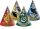 6 papierowych czapek HARRY POTTER HOGWARTS HOUSES