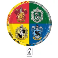 8 sztuka papierowy talerz 23 cm HARRY POTTER