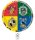 8 sztuka papierowy talerz 23 cm HARRY POTTER