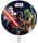 8 sztuka papierowy talerz 23 cm STAR WARS GALAXY