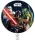 8 sztuka papierowy talerz 23 cm STAR WARS GALAXY