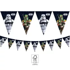 Papierowa flaga trójkątna STAR WARS GALAXY