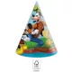6 zaproszeń urodzinowych i kopert MICKEY ROCK THE HOUSE