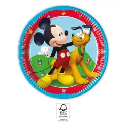   BUTELKA DLA NIEMOWLĄT 350 ML - Z KUBEŁKIEM SILIKONOWYM - MYSZKA MICKEY