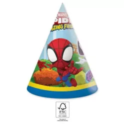   6 sztuk Czapka SPIDER-MAN I JEGO NIESAMOWICI PRZYJACIELE MARVEL