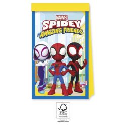   4 sztuki Papierowa torba na przyjęcie SPIDER-MAN I JEGO NIESAMOWICI PRZYJACIELE MARVEL