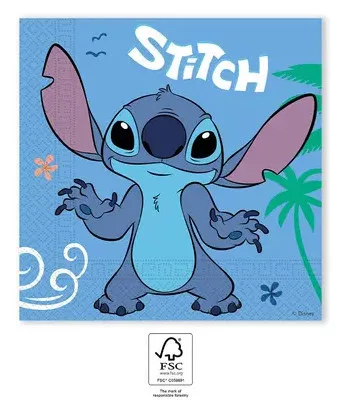 20 SZTUK 2-WARSTWOWE SERWETKI PAPIEROWE 33x33cm FSC STITCH & ANGEL