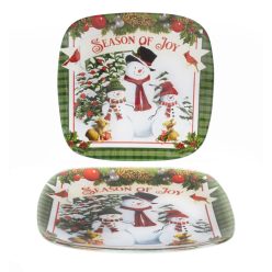 POT SQUARE SNOWMEN 20