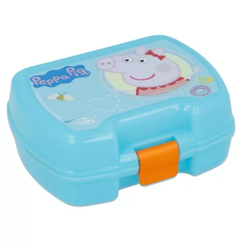 Peppa Pig plastikowy mini pojemnik na kanapki