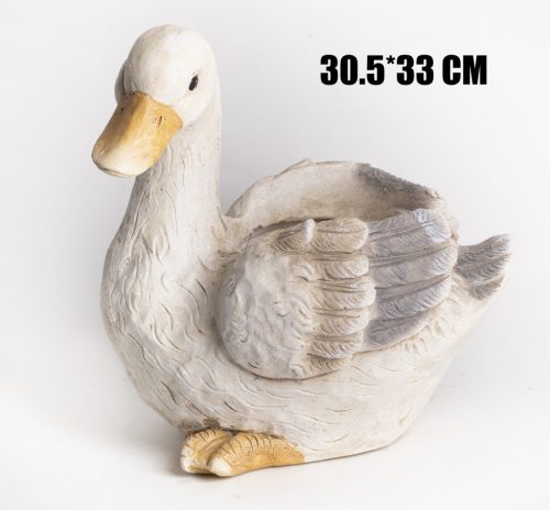 ZEW.KACZKA DONICA KREM30,5*33