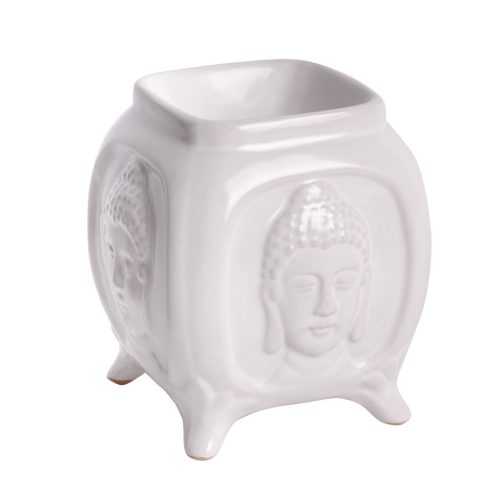 K. OLEJ MALOWANY BUDDHA BIAŁY 10,5