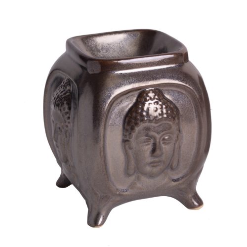 K. OLEJ MALOWANY BUDDHA BRĄZOWY 10,5