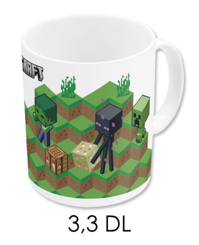 KUBEK CERAMICZNY 325 ML - Minecraft
