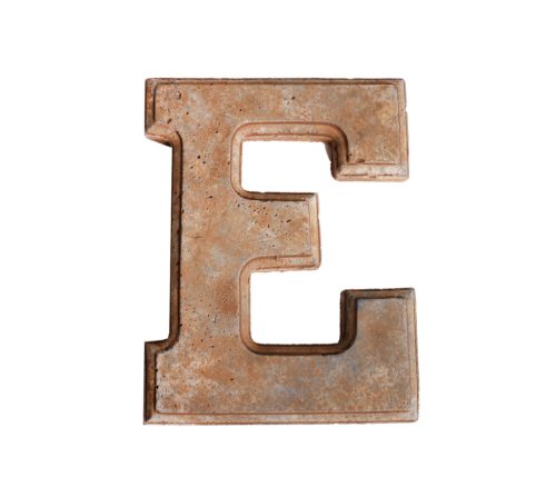 K.LITERA "E" RUSTYKALNA 15*11