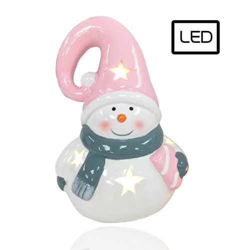PORCELIK ŚWIĄTECZNY MĘŻCZYZNA+LED PULCHRNY 12,6