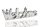 PORCELIK NAPIS "WELCOME" SREBRNY 19,7