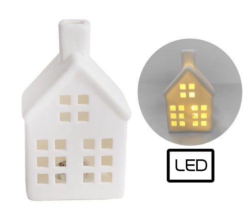 LED DOM Z KOMINEM BIAŁY 11,3