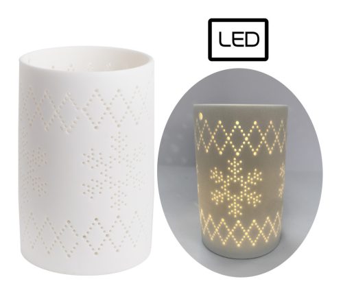 LED LAMPION ŚWIĄTECZNY MĘŻCZYZNA BIAŁY 13