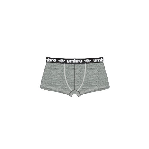 Męskie slipy - bawełniane slipy - M - jasnoszare czarne z gumką w pasie - Umbro