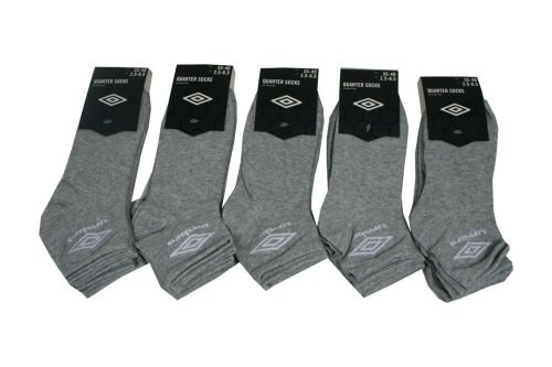 Unisex bawełniane skarpetki - skarpetki krótkie - 3 pary - 35-40 - białe - Umbro