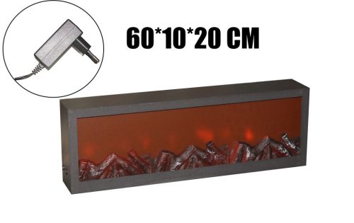 METALOWY KOMINEK ŻAR 60*10*20