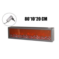 METALOWY KOMINEK ŻAR 80*10*20