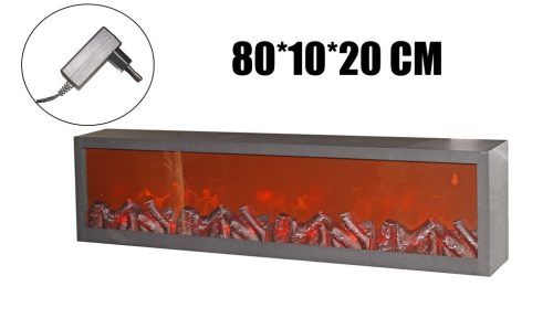 METALOWY KOMINEK ŻAR 80*10*20
