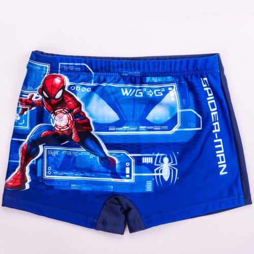 Spiderman chłopięce kąpielówki dolne - kąpielówki bokserki - ciemnoniebieskie - 98