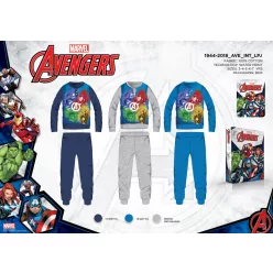 Avengers piżama z zamkiem (3-7 lat)