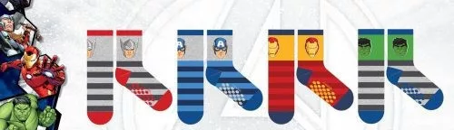 Avengers skarpetki przeciwpoślizgowe