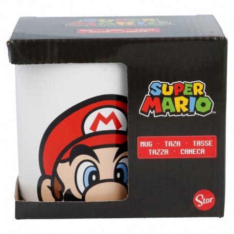 Kubek ceramiczny 330 ML W PUDEŁKU PREZENTOWYM SUPER MARIO