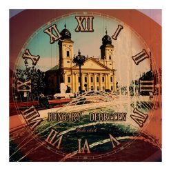 ZEGAR ŚCIENNY"WĘGRY-DEBRECEN