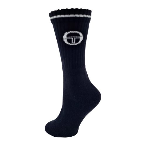 Sergio Tacchini bawełniane skarpetki sportowe - 3 pary/opakowanie - białe - 39-42