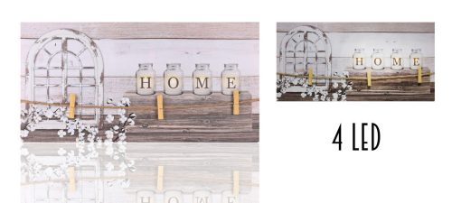 Obraz+4LED+ELF+3ŚW.HOME60*30
