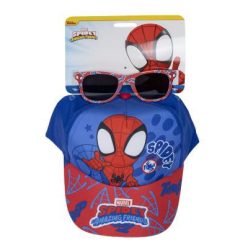   Komplet czapka baseballowa + okulary przeciwsłoneczne - Spider-Man