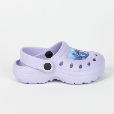Disney Stitch dziecięce klapki, ciapki - jasnofioletowe - 26-27