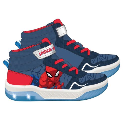 Spiderman Buty uliczne dla dzieci z diodami LED