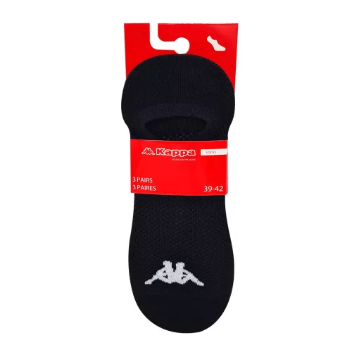 Kappa stopki z oddychającą bawełną - 3 pary/opakowanie