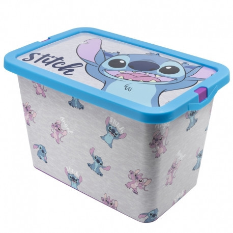 Stitch játéktároló doboz - 7L térfogattal