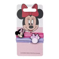 8-elementowy zestaw gumek do włosów Minnie Mouse'a