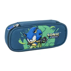  Sonic a sündisznó tolltartó belső rendezővel - 23 x 5 cm