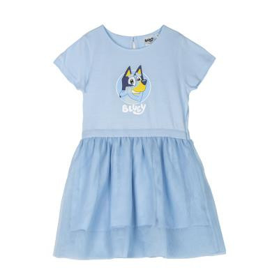 Bluey sukienka z bawełny dla dziewczynki