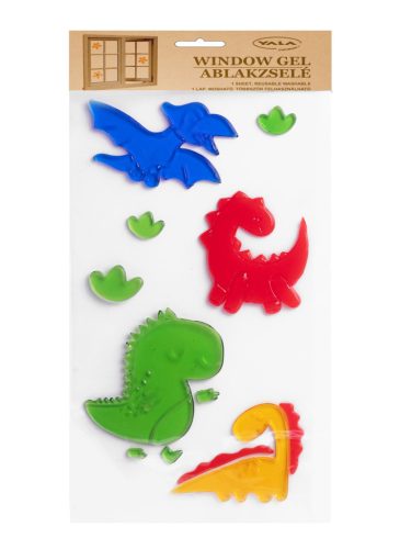 OKNO ŻELOWE DINOZAURY 15*25