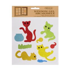 OKNO NAKLEJKI KOTY MEOW 20*25