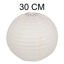 PAPIER LAMPKA KULISTY BEŻOWY    40