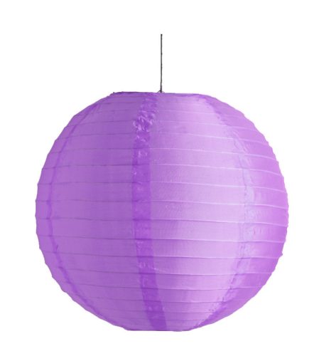 ORGANZA LAMPA KULKA LAWENDA35