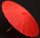ORGANZA PARASOL CZERWONY    84
