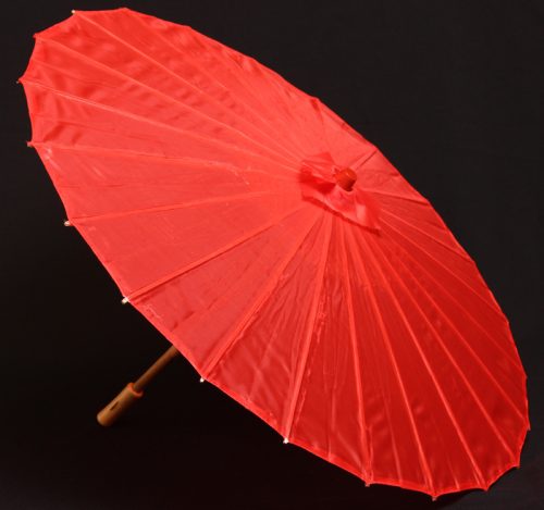 ORGANZA PARASOL CZERWONY    84