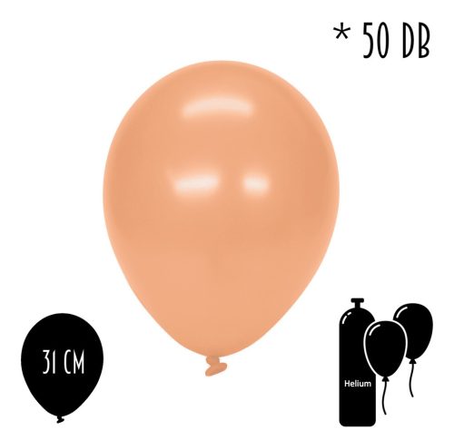 BALONIK*50 MET BRZOSKW. 31CM